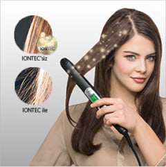 IONTEC saçın parlaklığını artırır ve düzleştirir.